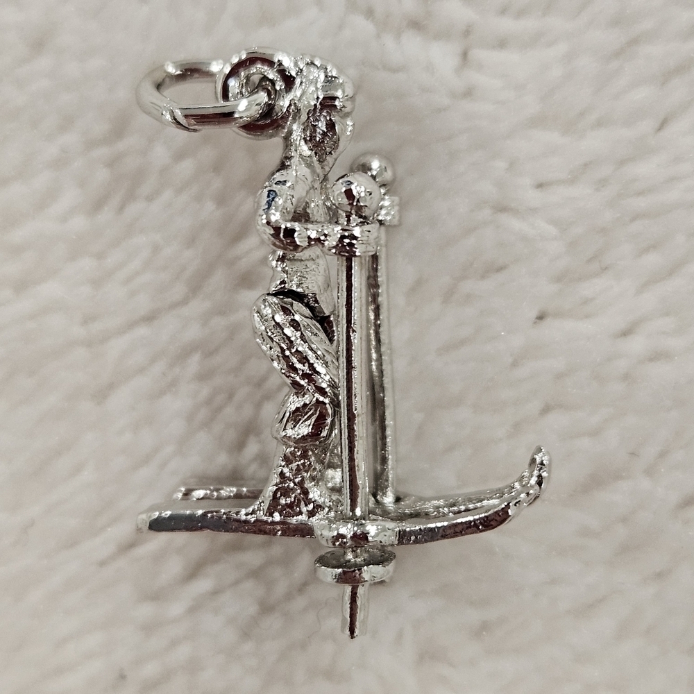NEW Sterling Silver Skier Charm.